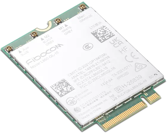Lenovo - 5G Sub-6 GHz M.2 WWAN Module - ThinkPad Fibocom FM350-GL