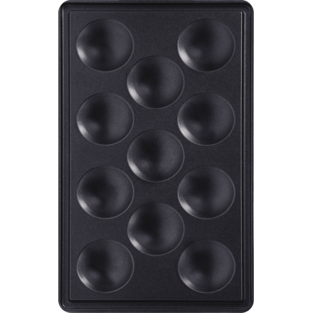 TEFAL Mini snack plates XA801212 - TEFAL - Mini snack plates - XA801212 - Black