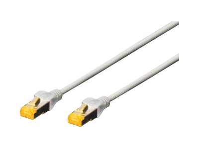 CAT 6A S/FTP Patch Cord - LSZH AWG 26/7 - Length 5 m - Grey