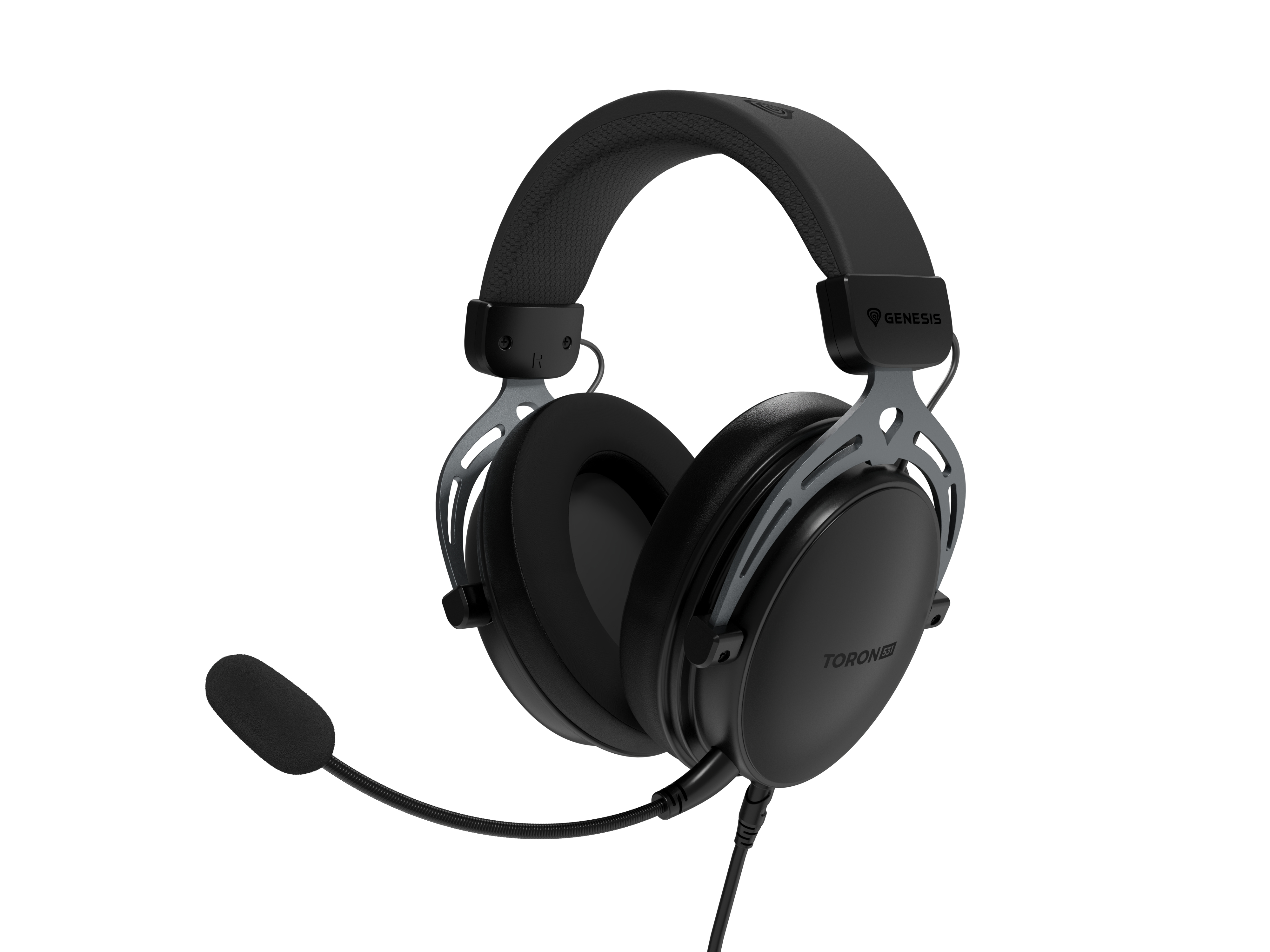 Genesis - Gaming Headset - Toron 531 - Wired - Over-Ear - Microphone - Black