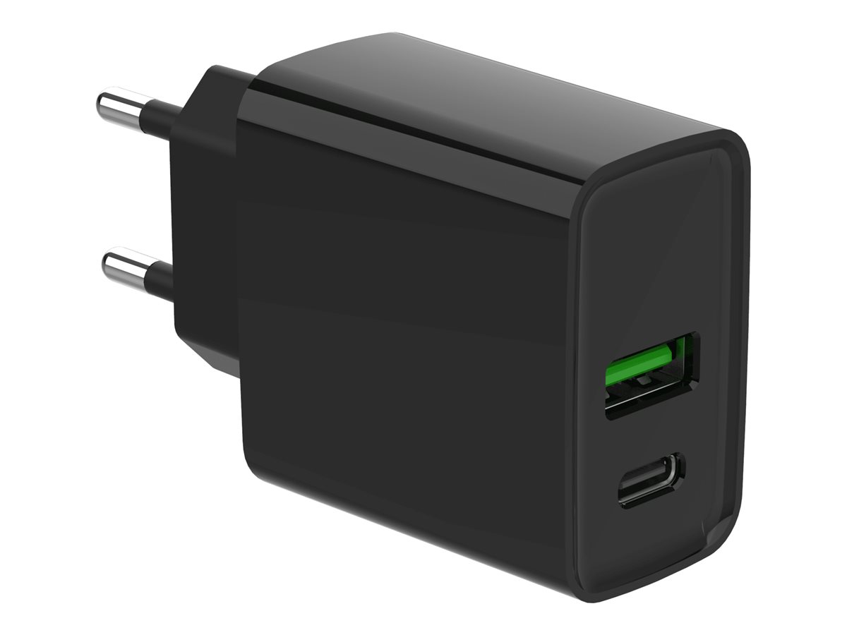Gembird 2-port 20W USB Fast Charger - TA-UC-PDQC20-01-BK