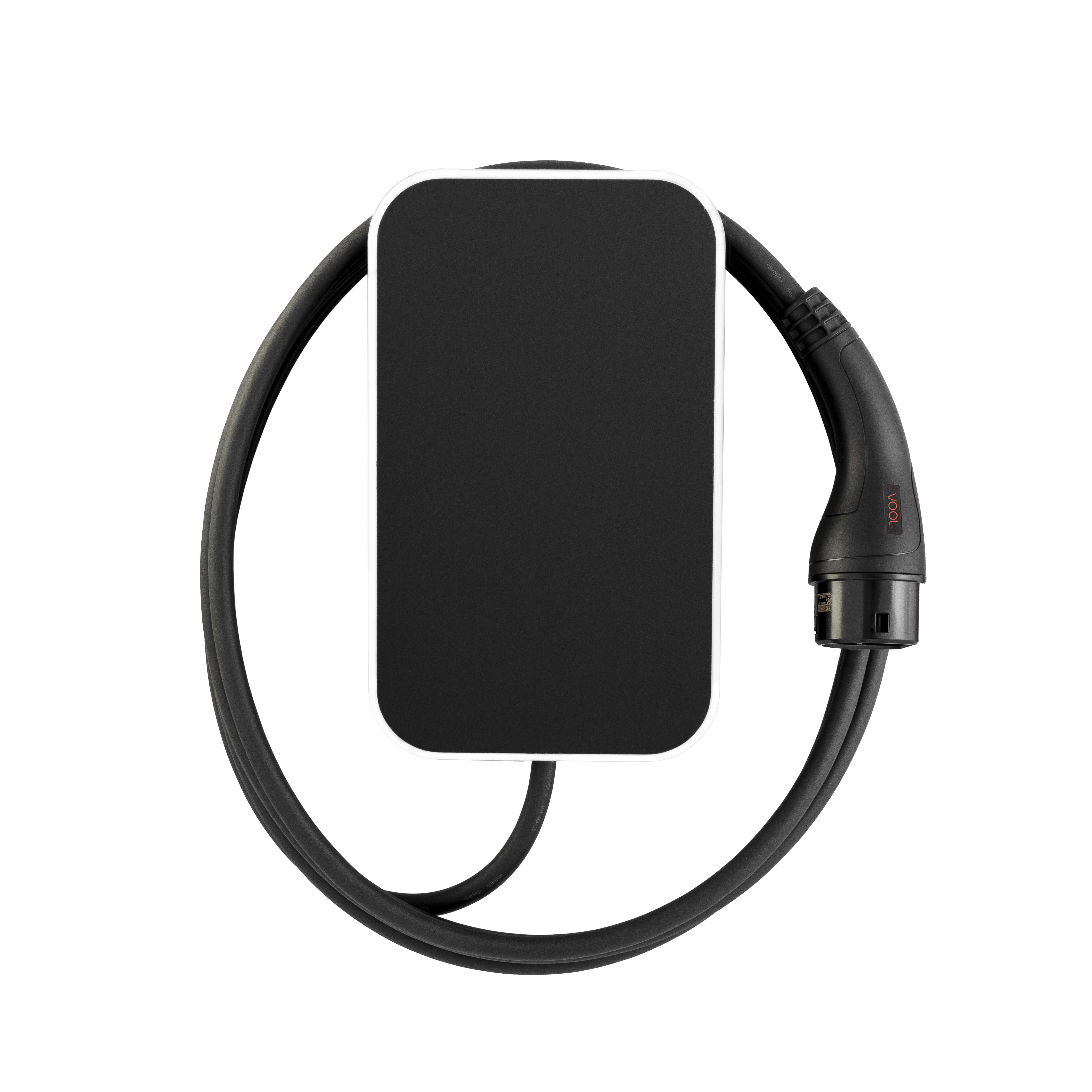VOOL EV Charger - V22TMABGP - 22 kW - 4G, Wi-Fi (IEEE 802.11 b/g/n), Ethernet 10/100 - 6.5 m - Matte Black