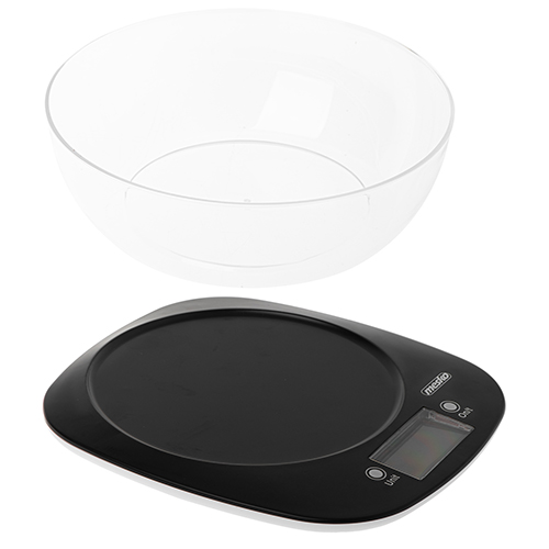 Adler Kitchen Scale with a bowl - MS 3179b - Graduation 1 g - Display type LCD - Black