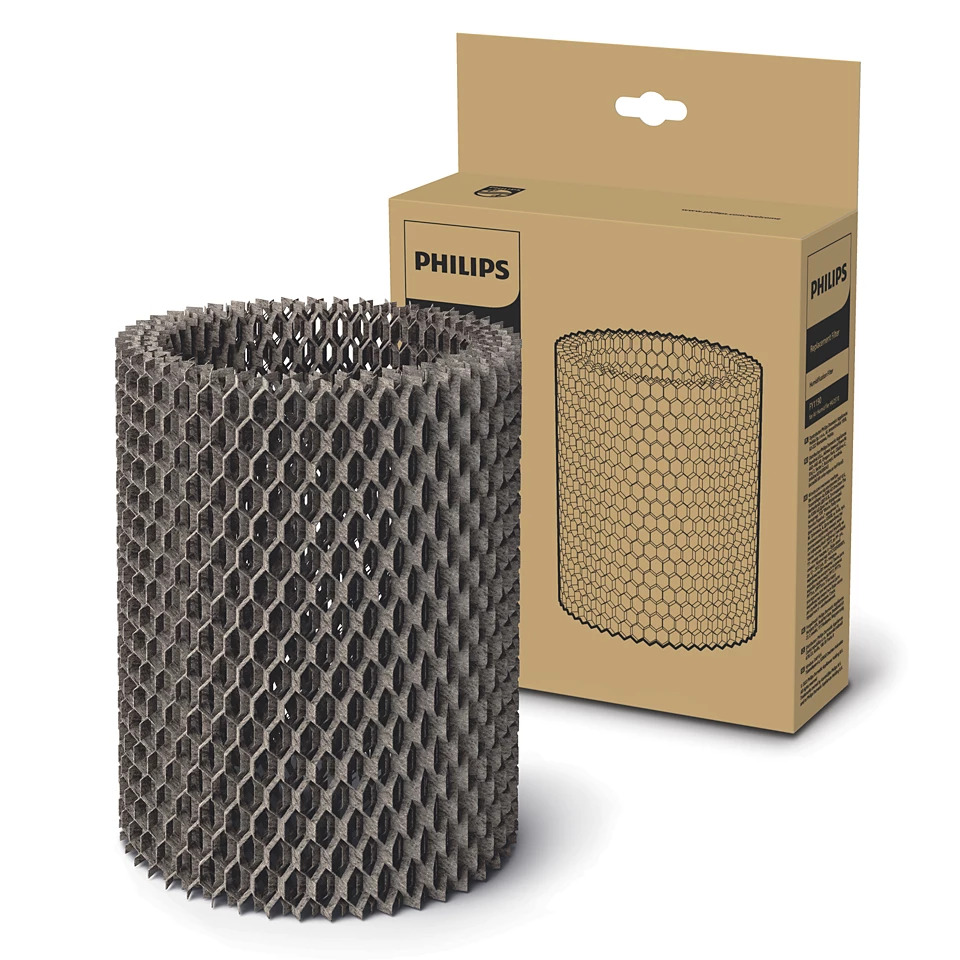 Philips - Genuine Replacement Humidification Filter - FY1190/30 - For Philips Humidifier - Dark gray
