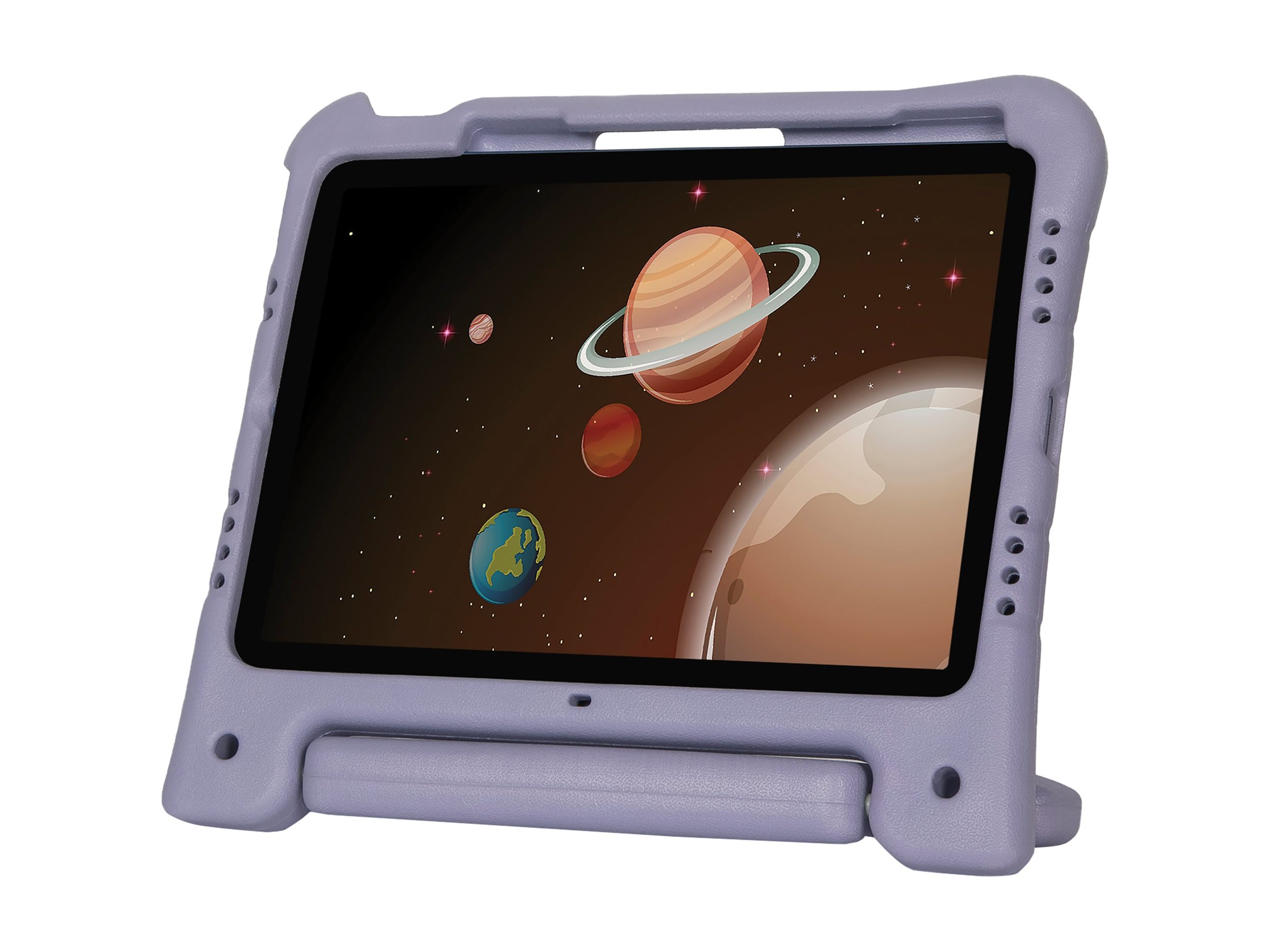 Targus Kid’s Antimicrobial Case - Tablet case - For Apple iPad (A16), Air 11-inch (M4)/(M3)/(M2), iPad 10.9-inch (10th gen), iPad Air 10.9-inch (5th and 4th gen), and iPad Pro 11-inch (4th, 3rd, 2nd, and 1st gen) - Purple