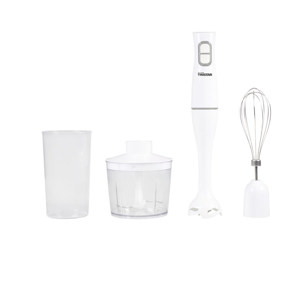 Tristar - Hand blender set - MX-4851 - Hand Blender - 350 W - Number of speeds 2 - Turbo mode - Chopper - White