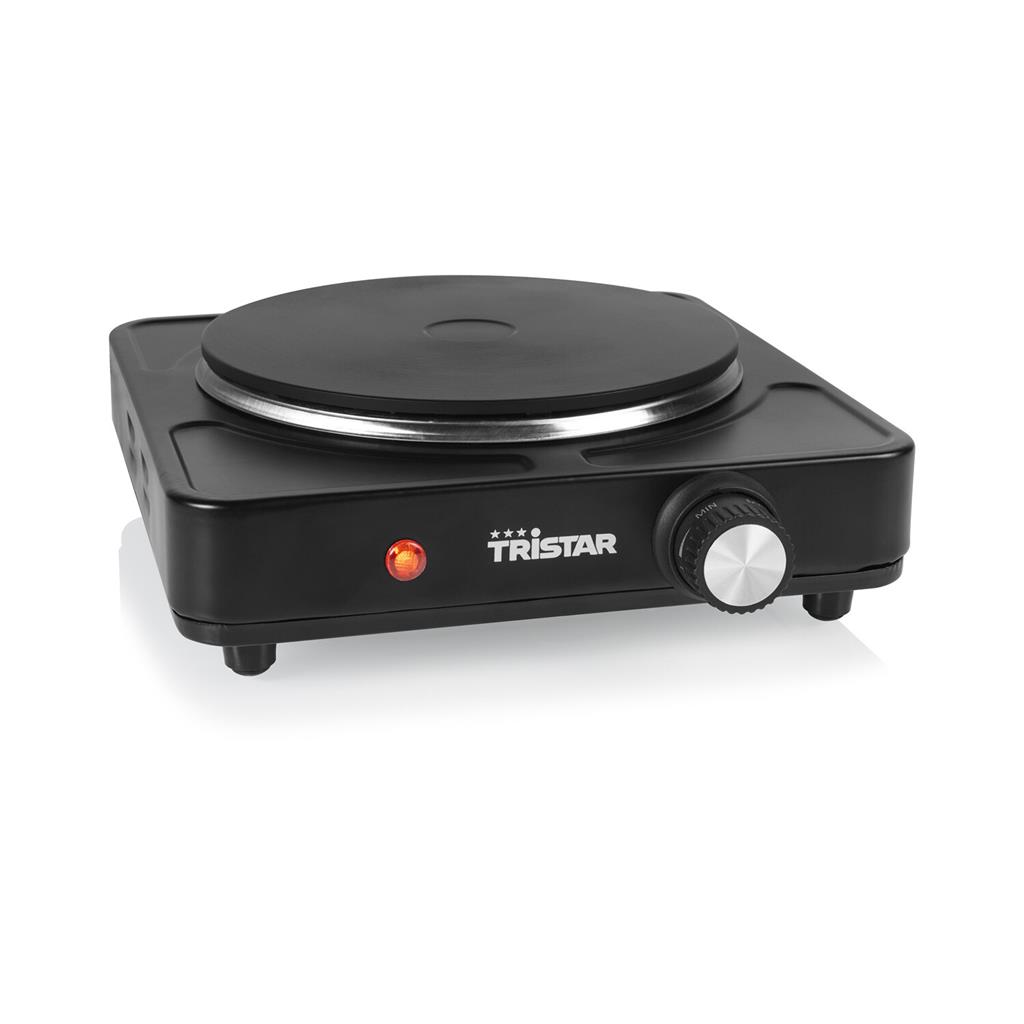 Tristar Table hob - KP-6151 - Number of burners/cooking zones 1 - Electric - Black
