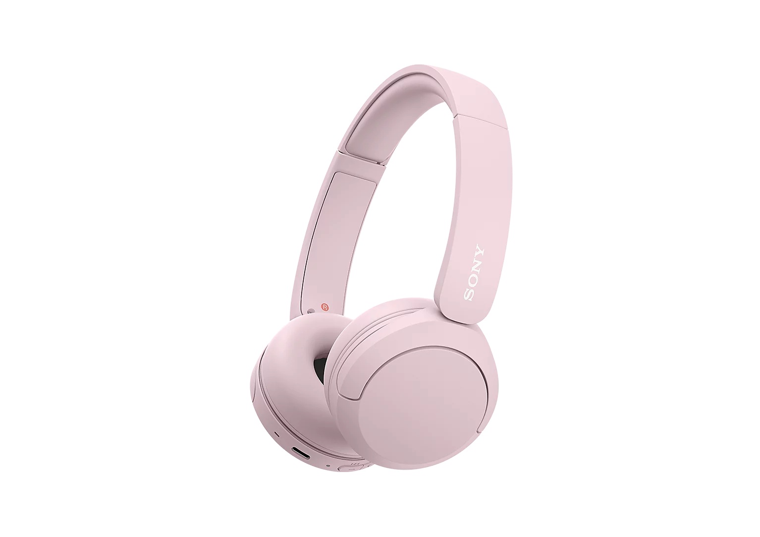 Sony Headphones - WH-CH520 - Bluetooth - On-Ear - Pink - Wireless