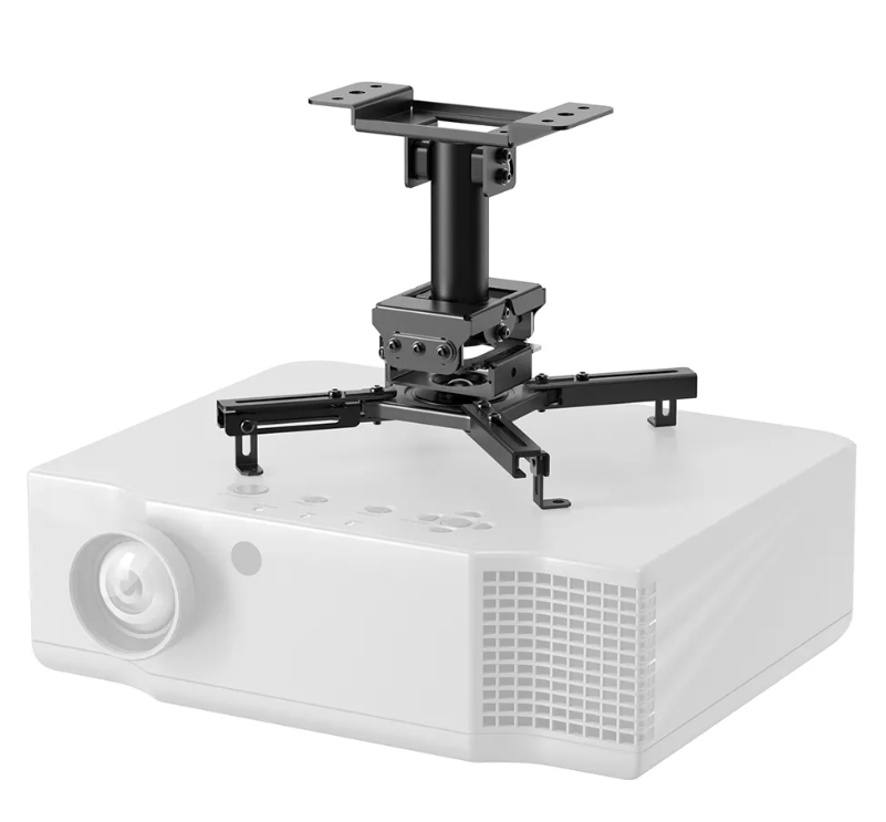 Neomounts Ceiling mount - CL25-530BL1 Beamer ceiling mount - Rotate, Tilt, Swivel - Maximum weight (capacity) 45 kg - Black