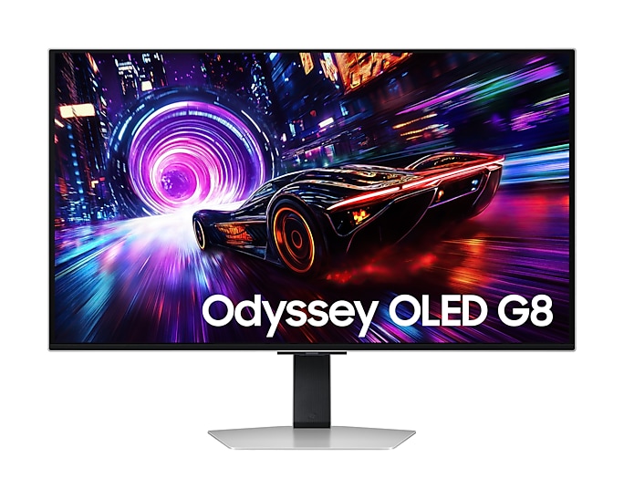 Samsung - LS32FG810SUXEN - 32 " - OLED - 4K - 16:9 - 240 Hz - 0.03 ms - 3840 x 2160 pixels - 260 cd/m² - HDMI ports quantity 2 - Silver