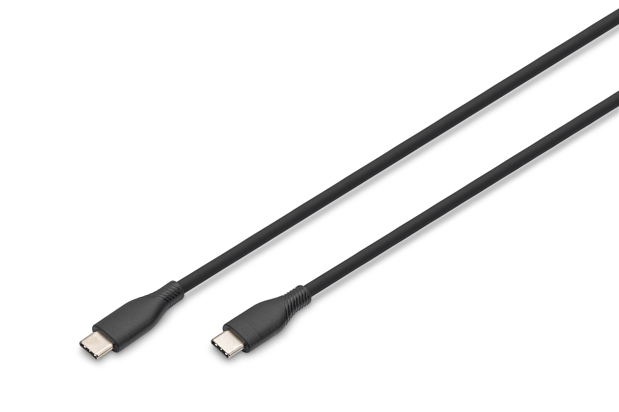 Digitus - Silicone connection cable, 0.5 m - AK-300341-005-S - USB-C to USB-C