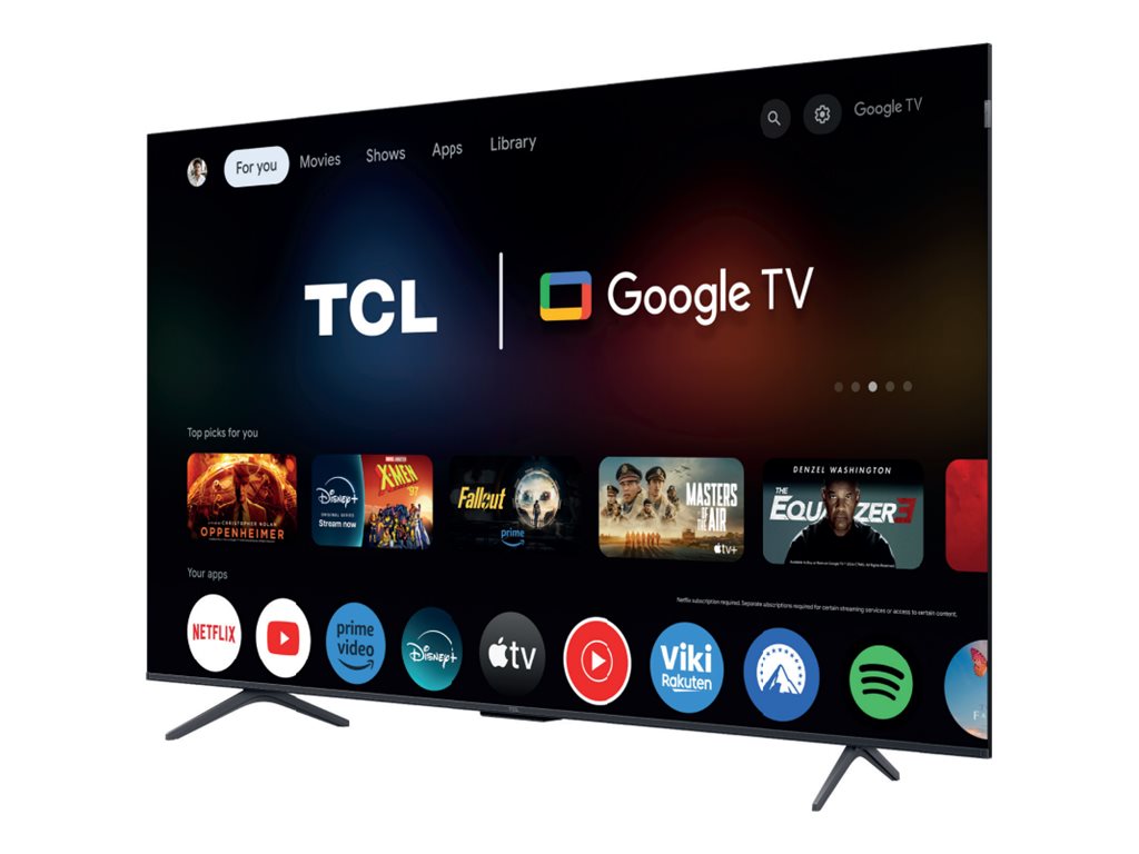 TCL 4K QLED TV - 65T8C - 65 - Smart TV - Google TV