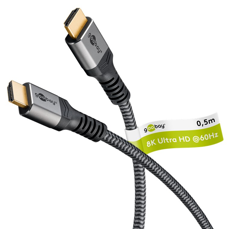 Goobay Ultra High Speed HDMI Cable - 64999 - 0.5 m