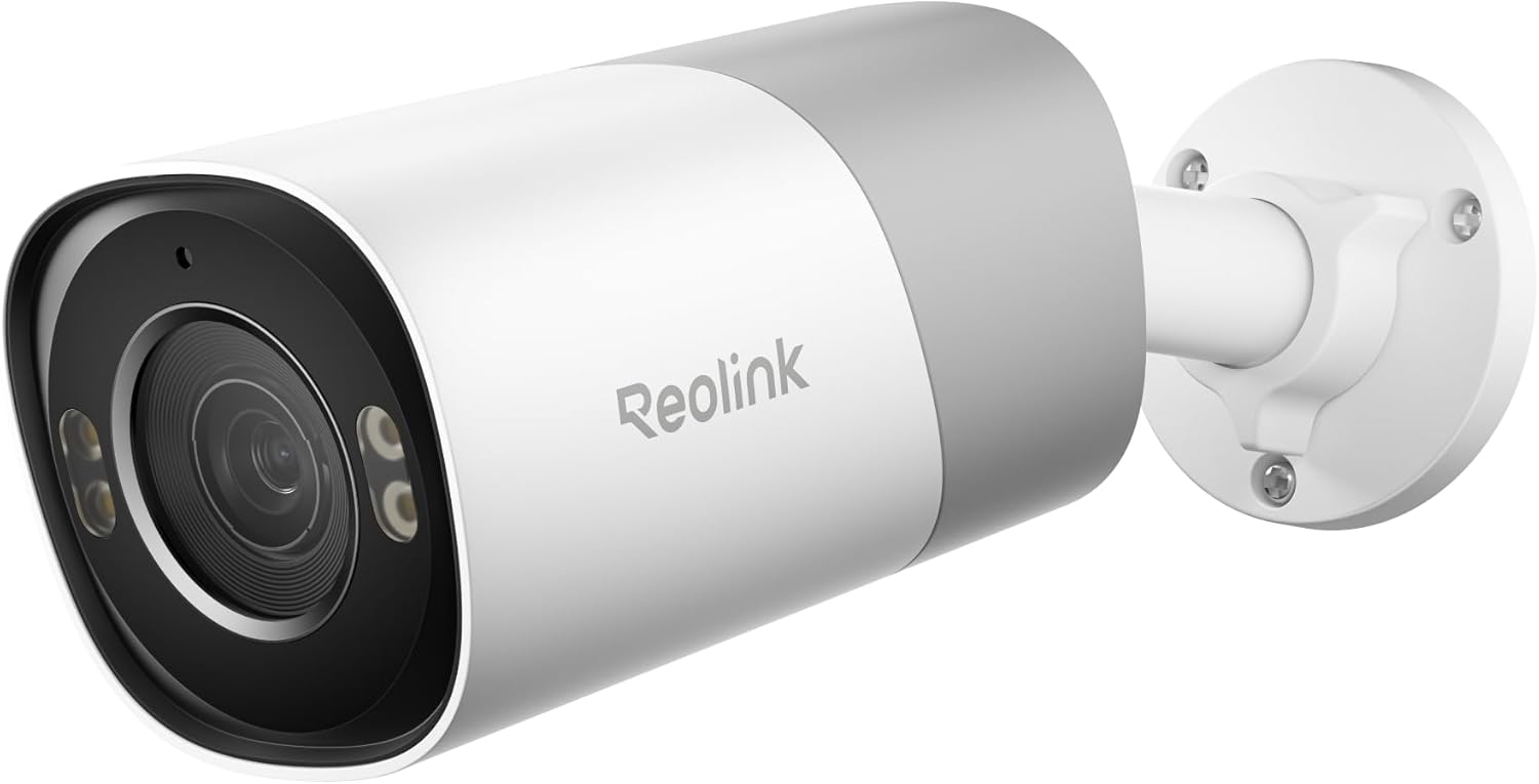 Reolink - 4K Smart PoE Camera with ColorX Night Vision - RP-PCB8M - Bullet - 8 MP - 2.8mm/F1.6 - IP67 - H.265/H.264 - MicroSD card slot, max. 512GB