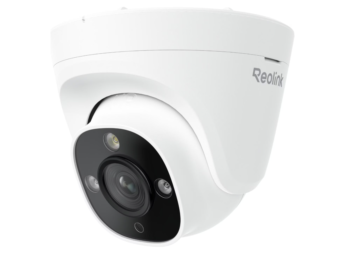 Reolink - 4K Smart PoE Camera with Color Night Vision - RP-PCT8M - Dome - 8 MP - 2.8mm/F1.6 - IP67 - H.265/H.264 - MicroSD card slot, max. 512GB
