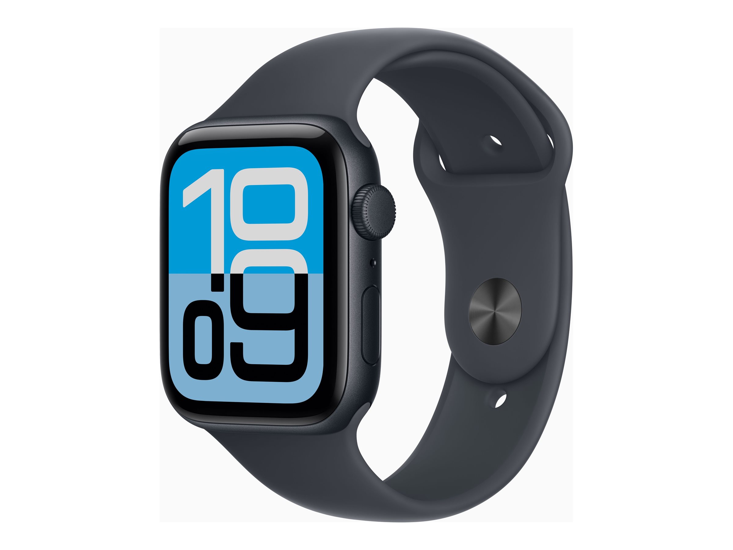 Apple Watch SE 3 GPS 44mm Midnight Aluminium Case with Midnight Sport Band - S/M - Apple
