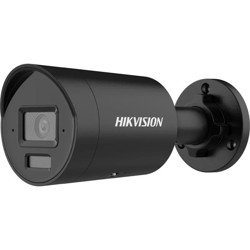 Hikvision - Acusense Strobe Light and Audible Warning and Smart Hybrid Light Fixed Network Camera - DS-2CD2043G2-LI2U/SL - Bullet - 4 MP - 2.8/4/6mm - microSD/microSDHC/microSDXC card, up to 512 GB