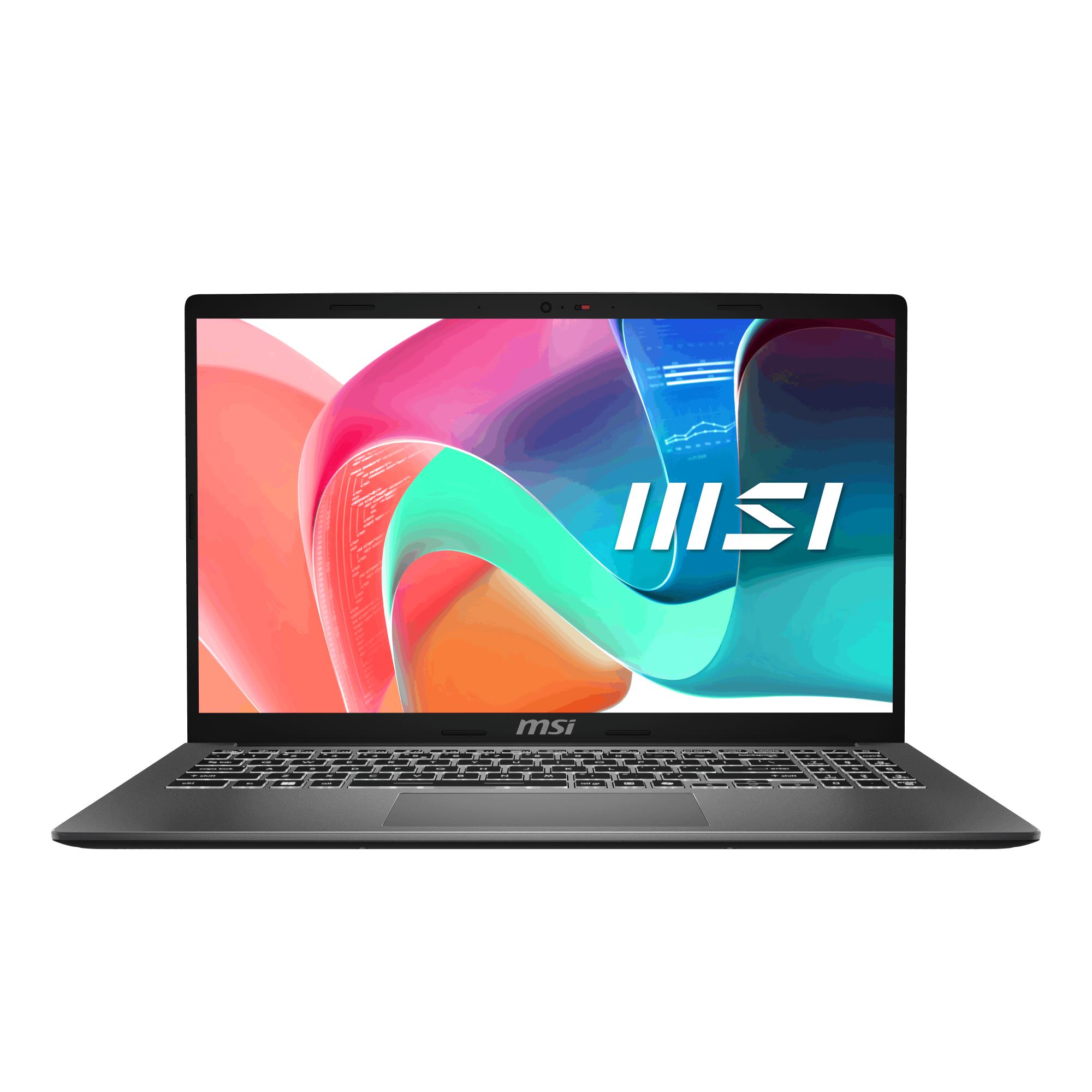 Notebook|MSI|Modern 15 F1MG-1241NL|CPU Intel Core 5|120U|15.6 "|1920 x 1080 pixels|RAM 16 GB|DDR4-SDRAM|SSD 512 GB|Discrete graphics Not available|On-board graphics Yes|Numeric keypad Yes|OS installed Windows 11 Home|Colour Grey|Weight 1.7 kg|3200 MHz|MOD