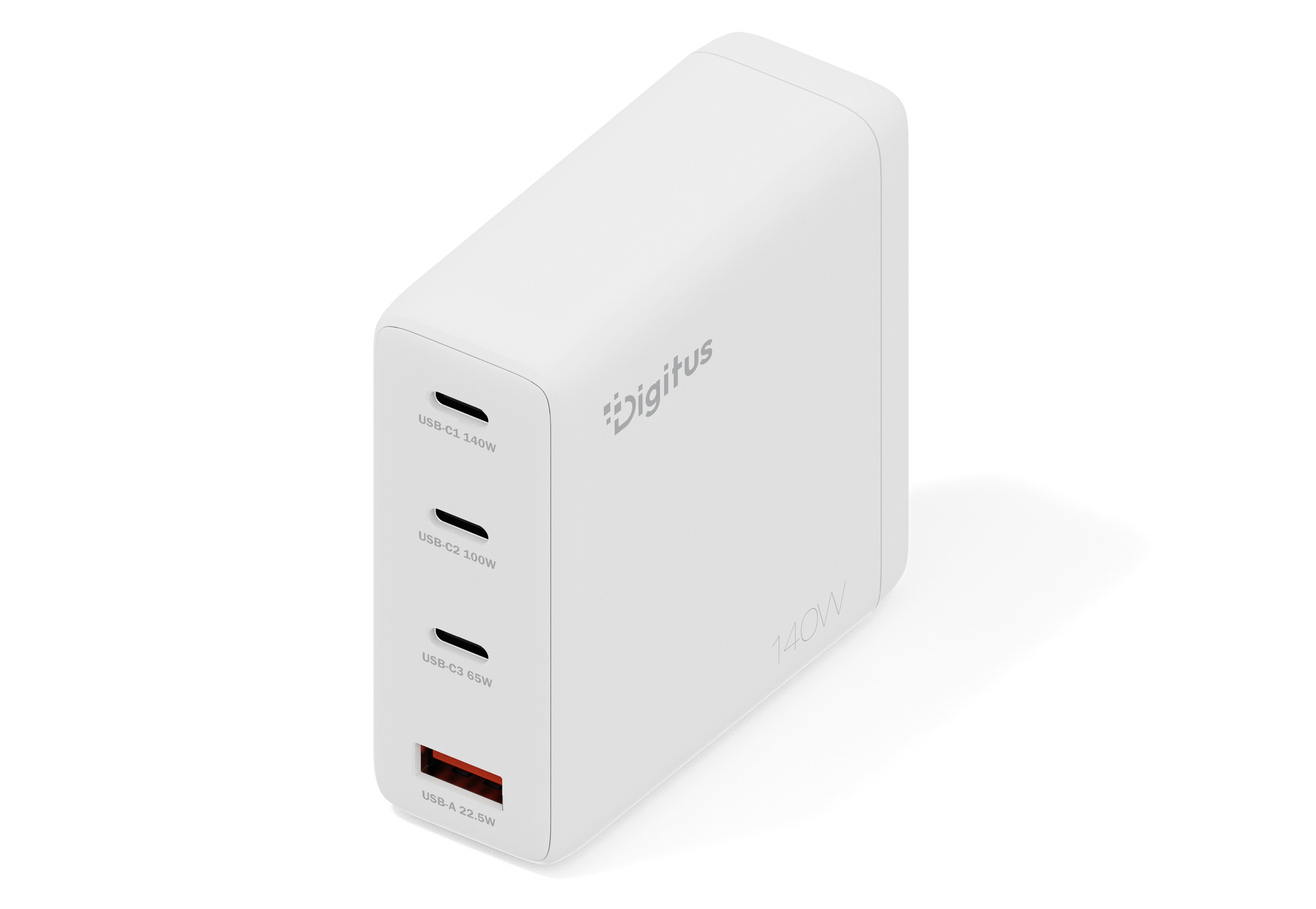 Digitus - USB GaN Charger 140W, 3x USB-C, 1x USB-A - DA-10305