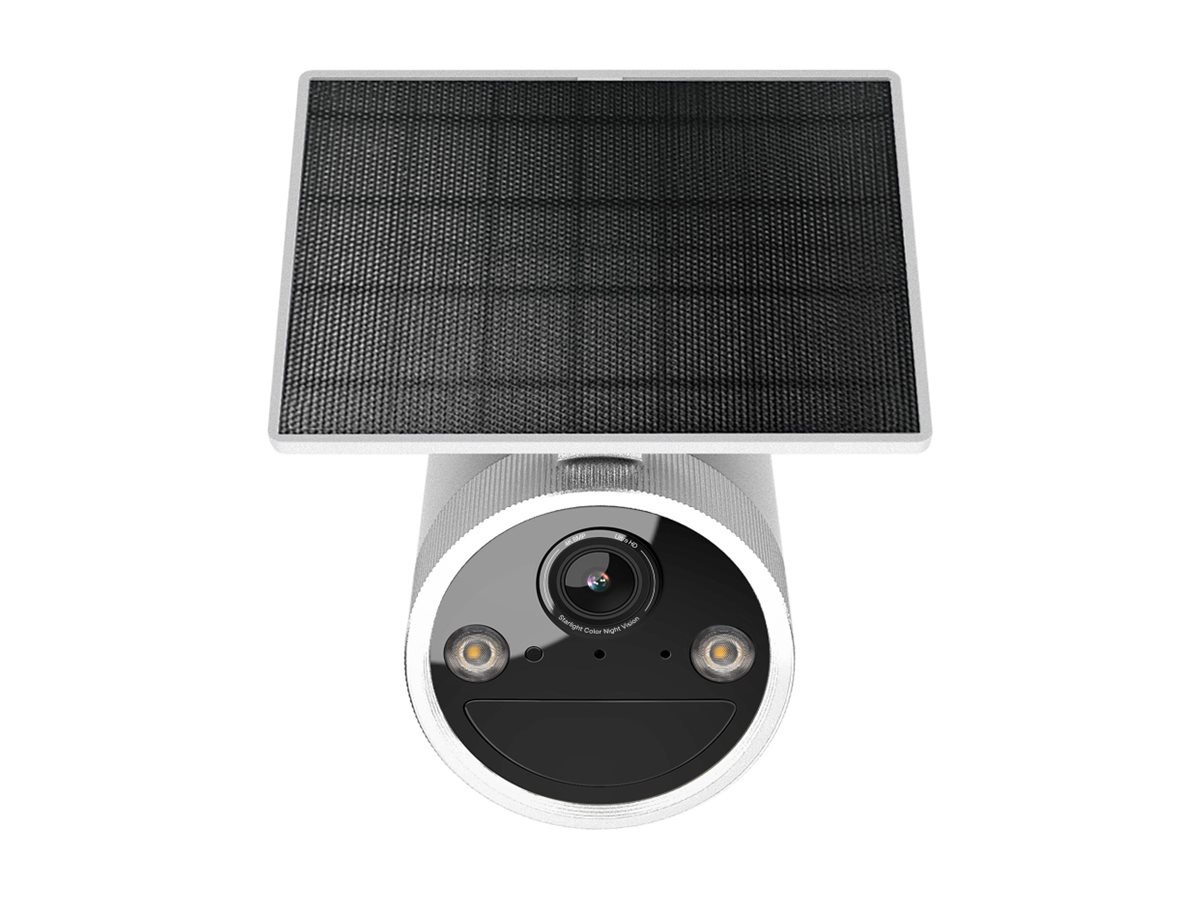 TP-LINK - Tapo C465 - Battery-Powered Security Camera with Built-In Solar Panel - 8 MP - F/1.65 - H.264/H.265 - MicroSD Card Up to 512 GB