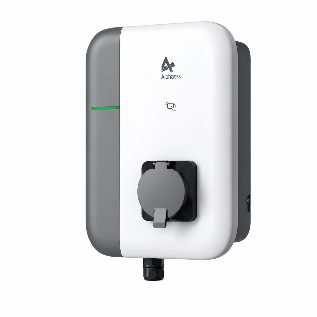 AlphaESS - SMILE-G3-EVCT11 - Three Phase EV Charger - 11 kW - No cable - White/Grey