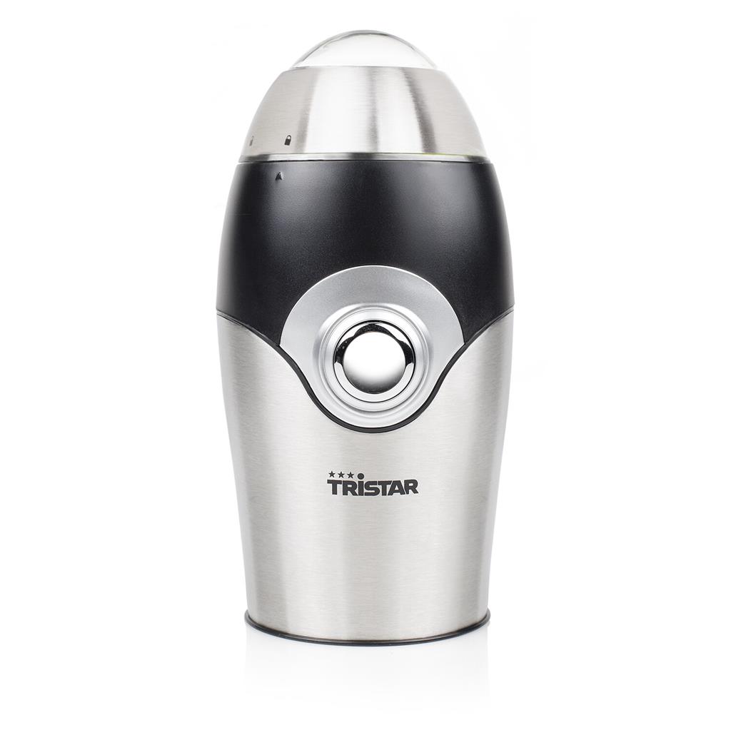 Tristar Coffee grinder - KM-2270 - 150 W - Coffee beans capacity 70 g - Number of cups 10 pc(s) - Stainless steel