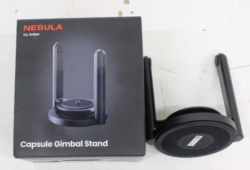 SALE OUT. Anker Nebula Projector Capsule Gimbal Stand, Black DEMO - SALE OUT. Anker Nebula Capsule Gimbal Stand - Adjustable Viewing Angle - Black - Maximum weight (capacity) 1 kg - DEMO