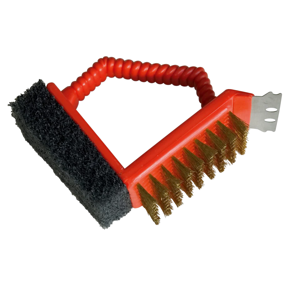 Barbecook - 3-in-1 brush red (24pcs/disp) - BC-ACC-7064