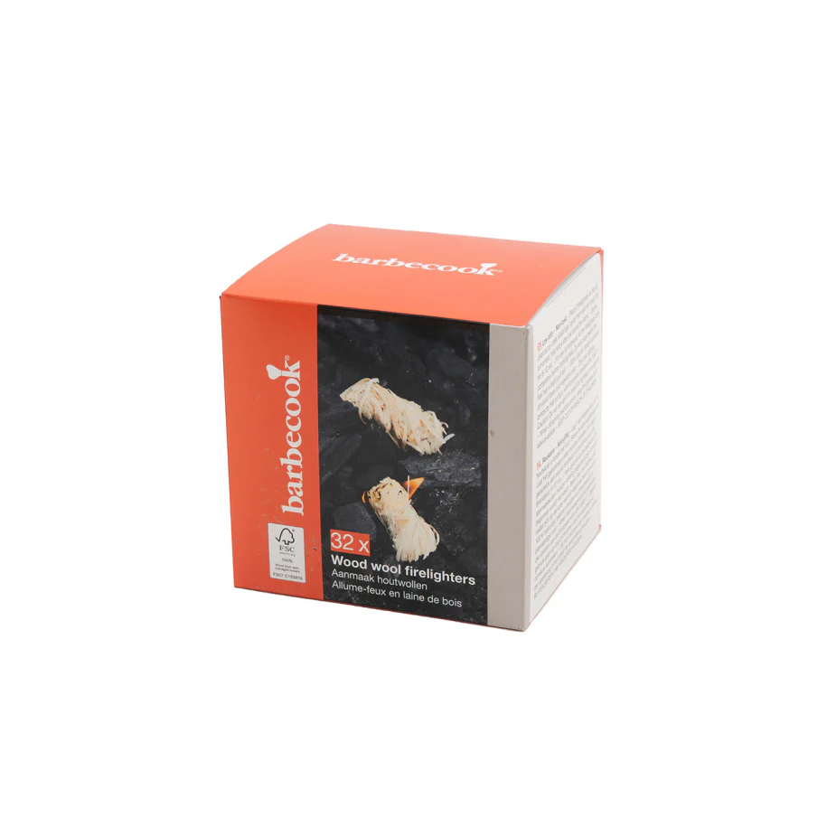 Barbecook - Wood wool firelighters 32 pieces FSC (per 12pcs) - BC-ACC-7426