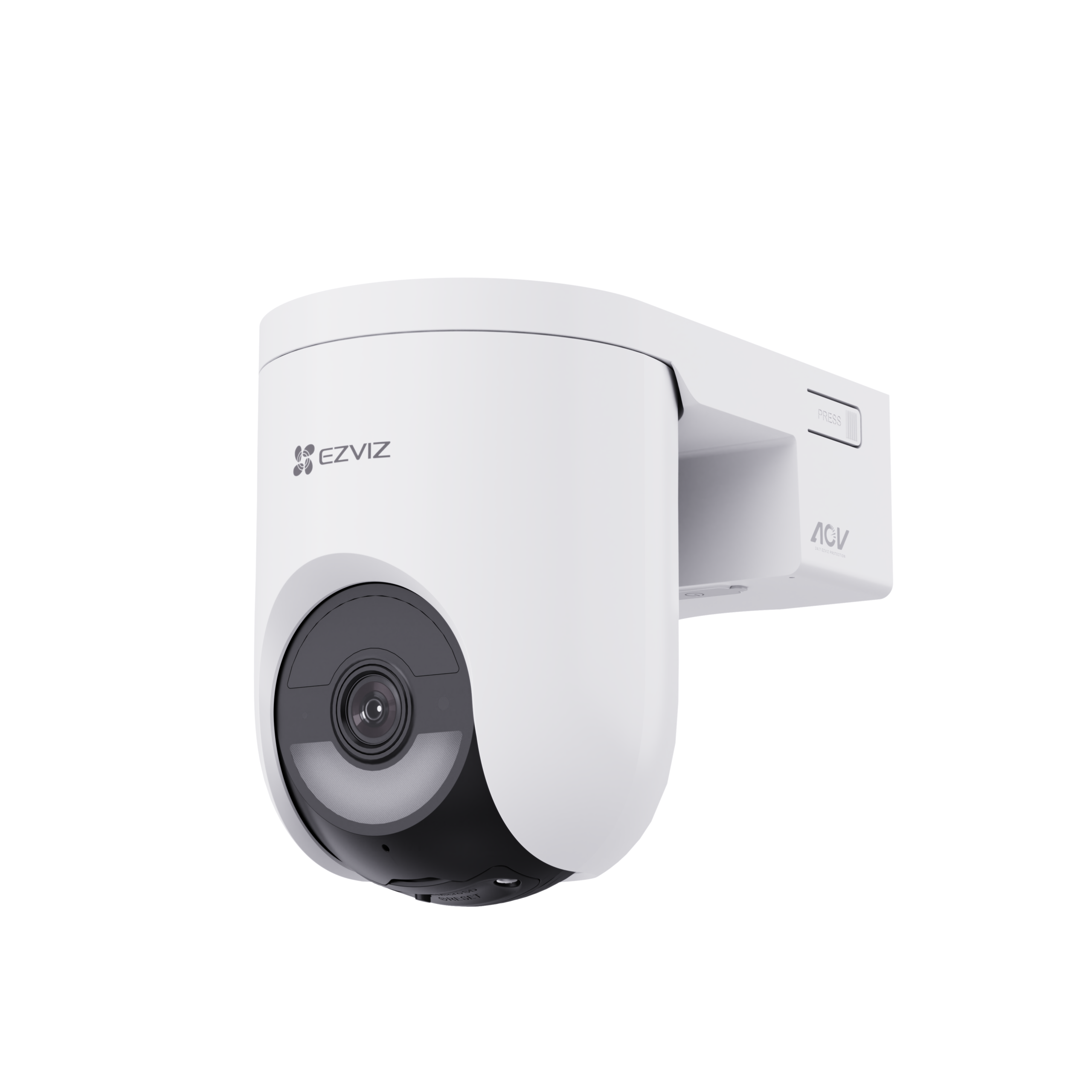EZVIZ Battery-Powered PT Camera - CS-HB8c - Dome - 4 MP - 4mm - IP65 - H.264/H.265 - Micro SD, Max. 512 GB