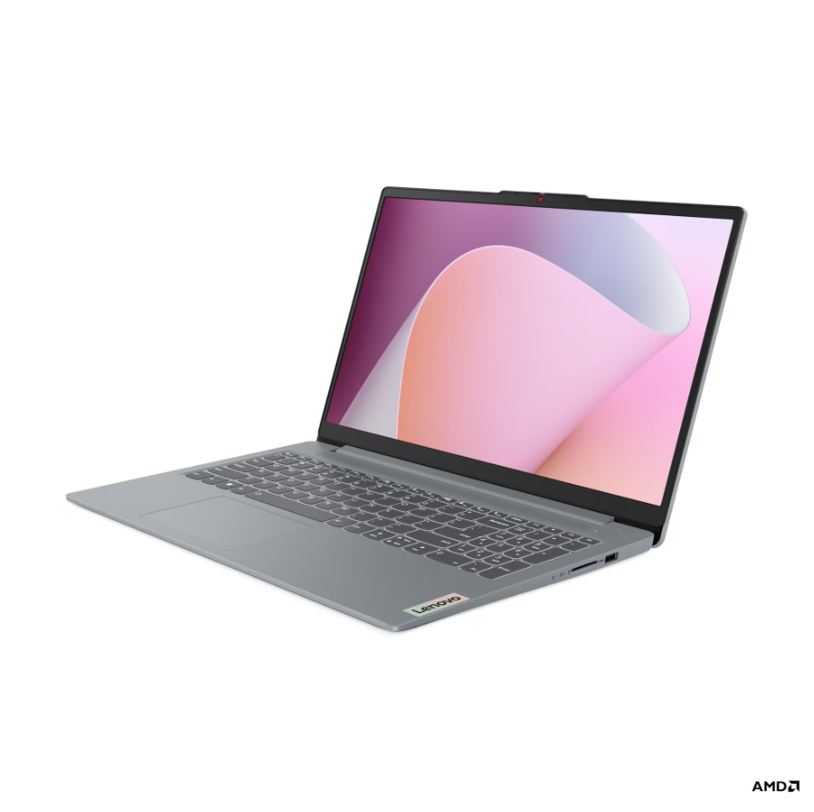 Lenovo IdeaPad Slim 3 15AMN8 AMD - Arctic Grey - 15.6 " - IPS - FHD - 1920 x 1080 pixels - Anti-glare - AMD Ryzen 5 - 40 - 8 GB - Soldered LPDDR5 - Solid-state drive capacity 512 GB - AMD Radeon 610M Graphics - Windows 11 Home - 802.11ax - Bluetooth versi