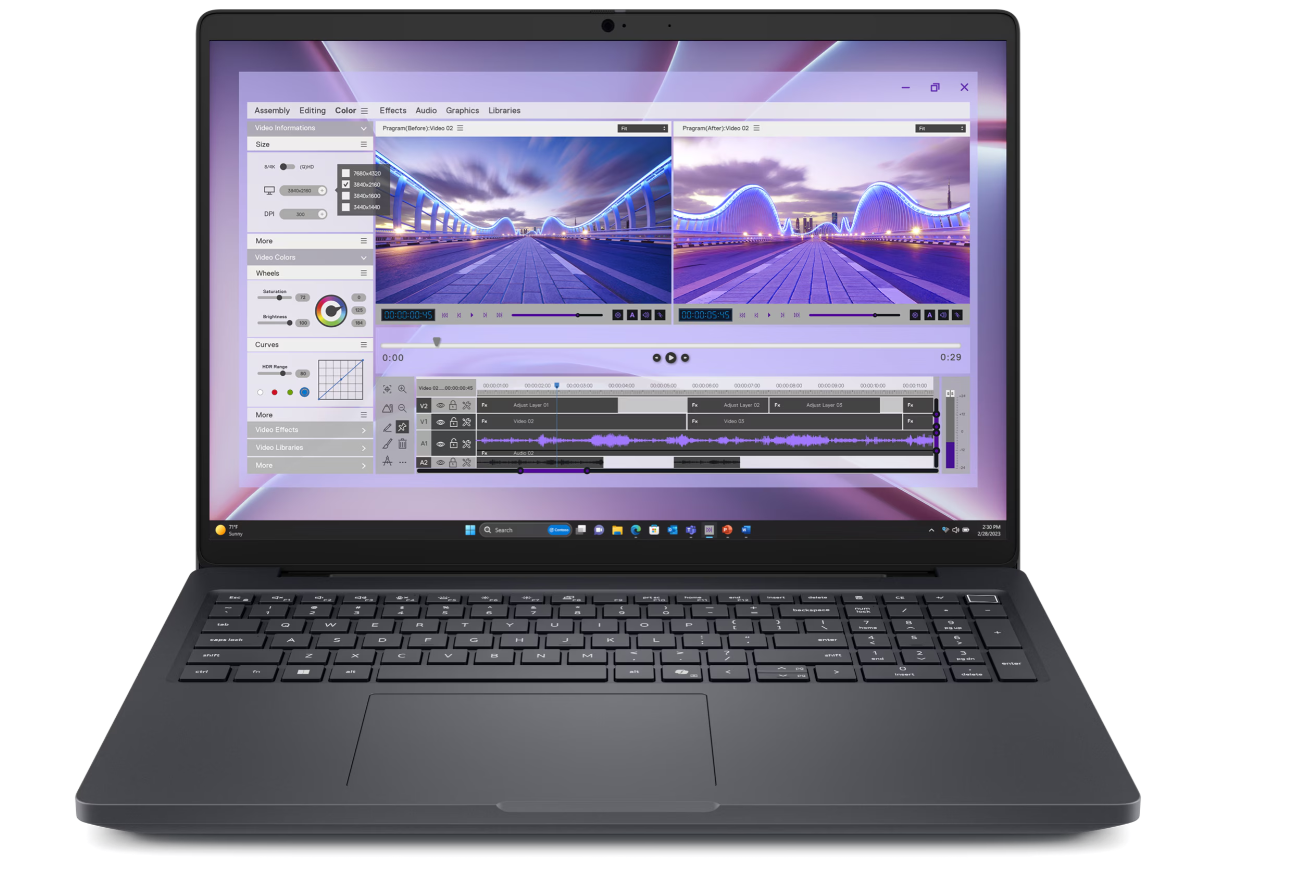 Dell Max 16 MC16250 - Pro 16 " - FHD+ - Intel Core Ultra 9 - 285H - 16 GB - DDR5 - Solid-state drive capacity 512 GB - NVIDIA RTX PRO 1000 Blackwell - GDDR7 - 8 GB - Windows 11 Pro - Bluetooth version 5.4 - Keyboard backlit - Keyboard language English - W