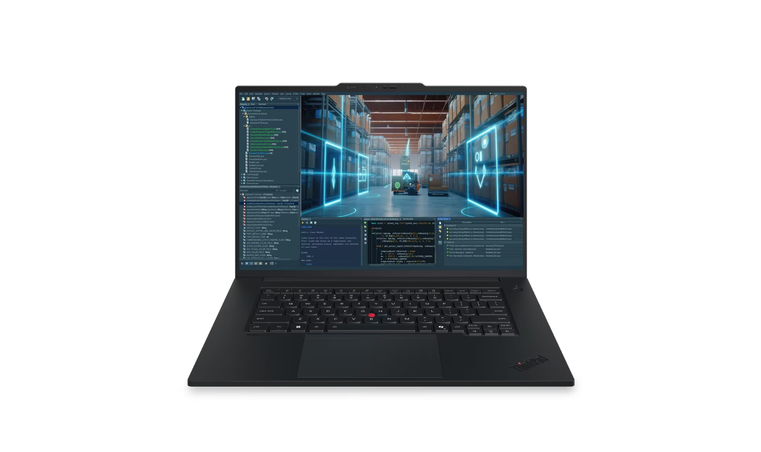 Lenovo ThinkPad P1 G9 Intel - Black - 16 " - IPS - WUXGA - 1920 x 1200 pixels - Anti-glare - Intel Core Ultra X7 - 368H - 32 GB - LPCAMM2 LPDDR5X - Solid-state drive capacity 1000 GB - Intel Arc B390 GPU - Windows 11 Pro - Bluetooth version 5.4 - 802.11be