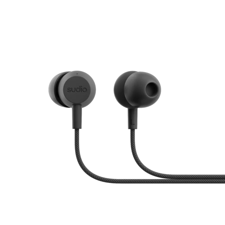 Sudio Earbuds - V3 - USB-C - In-ear - Microphone - Dusty Black