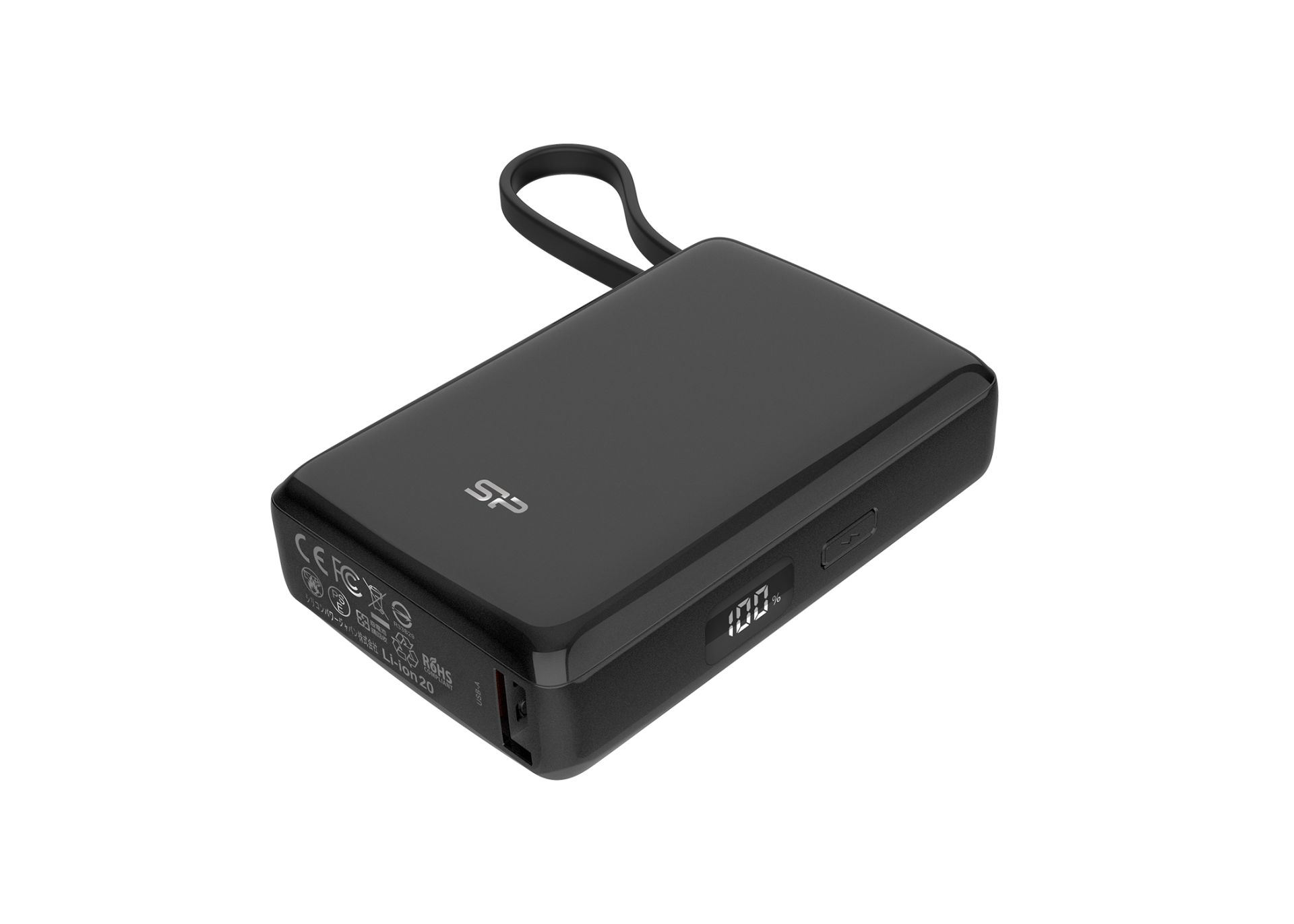 Silicon Power - CP10 - Power Bank - 10000 mAh - Black