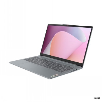Lenovo IdeaPad Slim 3 15AMN8 AMD - Arctic Grey - 15.6 " - IPS - FHD - 1920 x 1080 pixels - Anti-glare - AMD Ryzen 5 - 40 - 16 GB - Soldered LPDDR5 - Solid-state drive capacity 512 GB - AMD Radeon 610M Graphics - Windows 11 Home - 802.11ax - Bluetooth vers