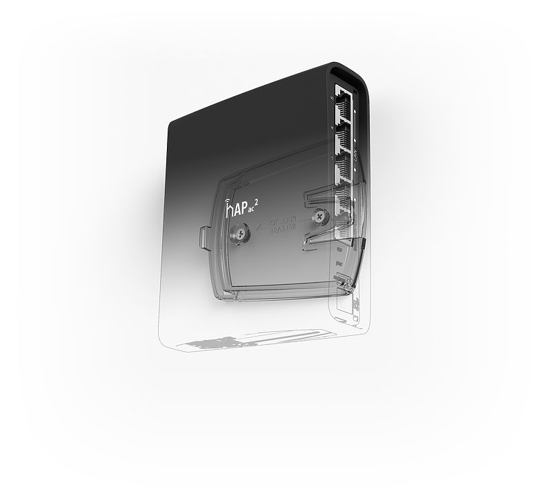 MikroTik - Access Point hAP AC2 - RBD52G-5HacD2HnD-TC - 802.11ac - 10/100/1000 Mbit/s - Ethernet LAN (RJ-45) ports 5 - Mesh Support No - MU-MiMO Yes - No mobile broadband - Antenna type Internal - 12 month(s)