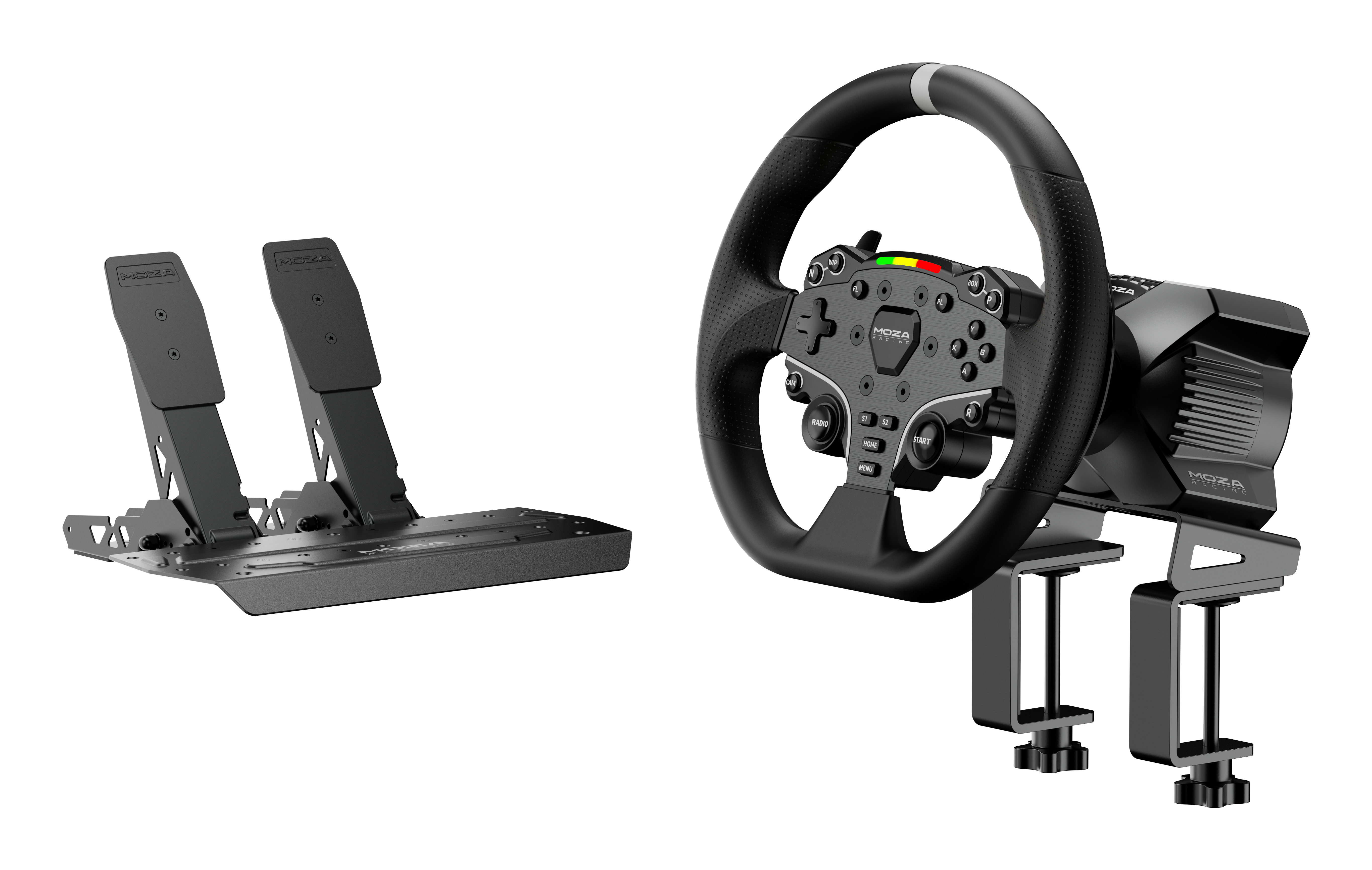 MOZA Racing R3 Simulator PC (R3 DD Wheelbase, ES Lite Steering Wheel, SR-P Lite Pedals)