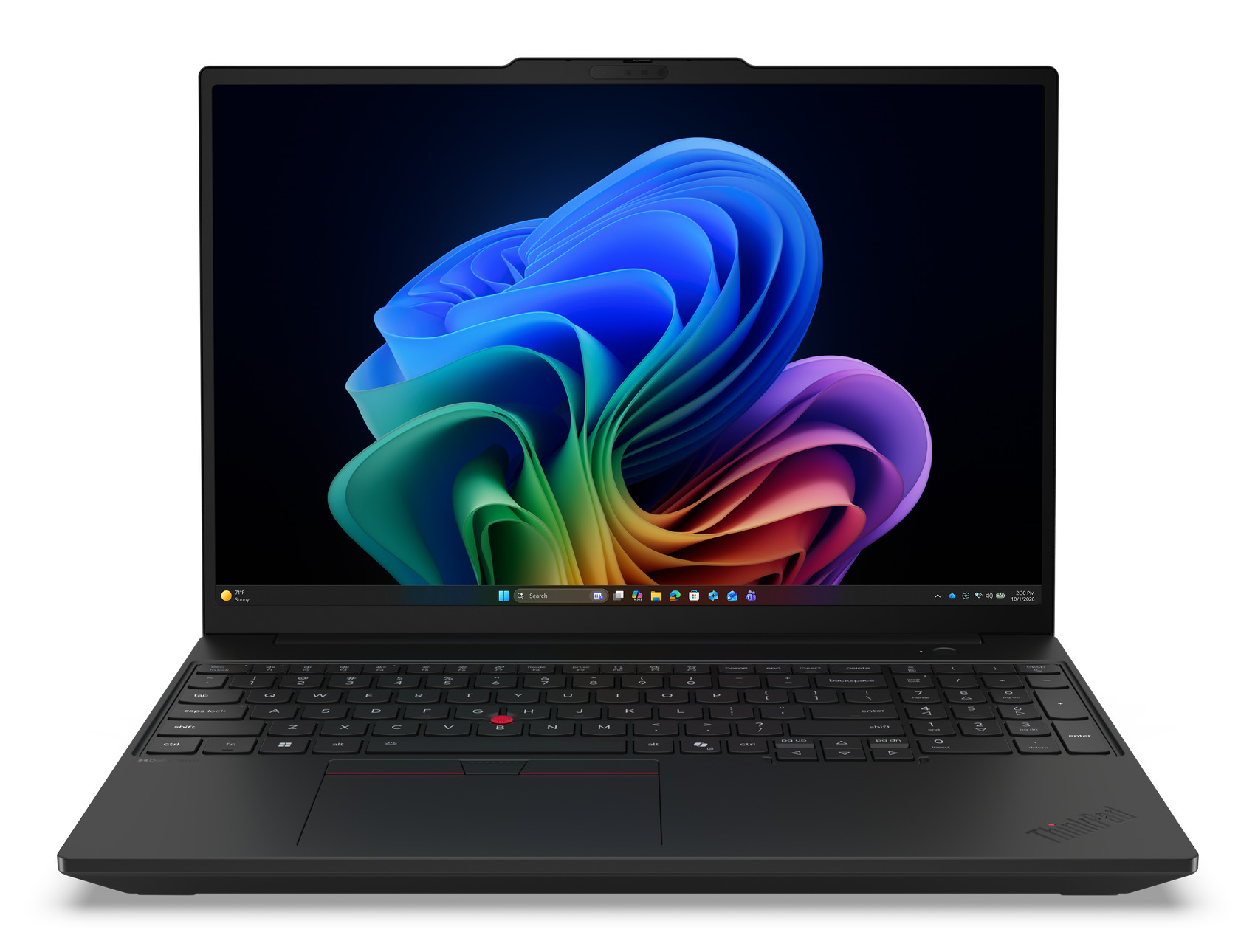 Lenovo ThinkPad T16 Gen 5 Core™ Ultra 7 355 512GB SSD 16GB 16" (1920x1200) WIN11 Pro BLACK Backlit Keyboard FP Reader. 1 YW