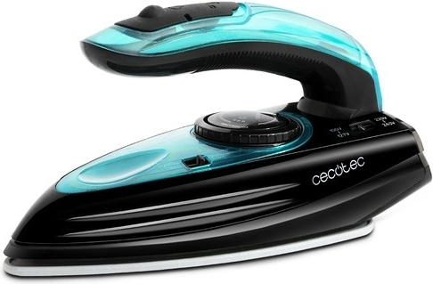 Cecotec - GoForce 8000 Folding Titanium - Travel Iron - 1200 W - Steam Iron - Continuous steam 15 g/min - Water tank capacity 60 ml - Steam boost performance 53 g/min