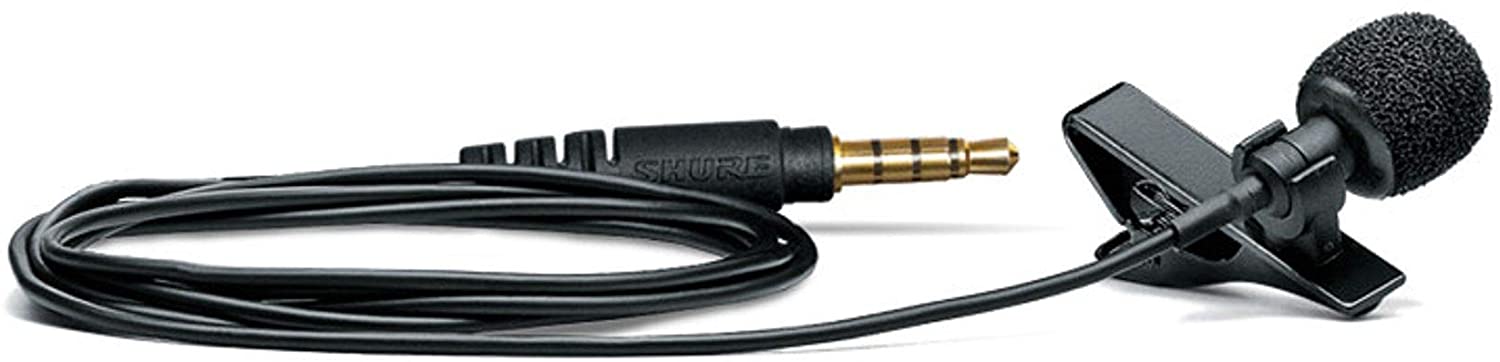 Shure MVL Lavalier Microphone for Smartphone or Tablet - Shure