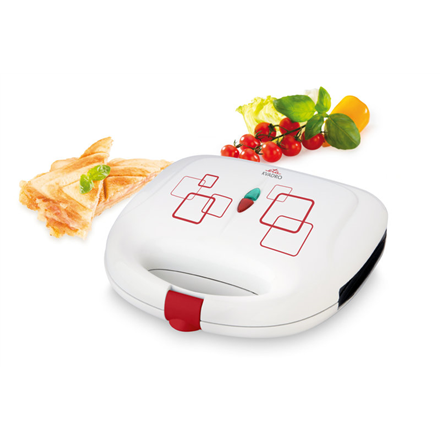 ETA - Sandwich maker - Kvadro ETA415390000 - 700 W - Number of plates 1 - Number of pastry 2 - White