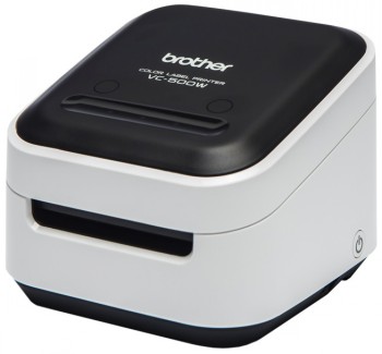 Brother VC-500W - Colour - ZINK Zero-Ink - Label Printer - Wi-Fi - Black/ grey
