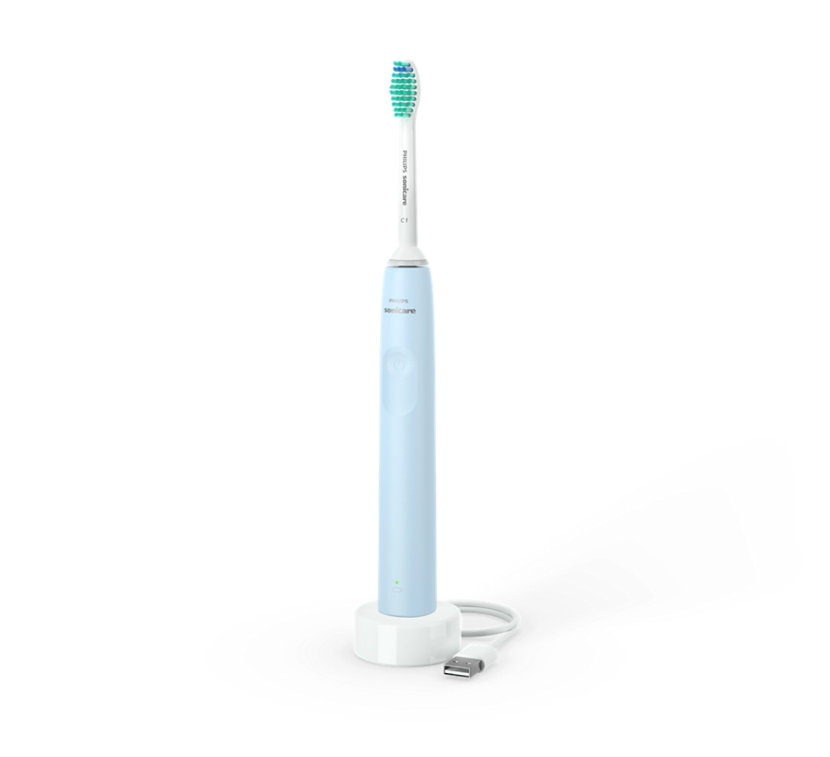 Philips - Sonicare Electric Toothbrush - HX3651/12 - Rechargeable - For adults - Number of brush heads included 1 - Number of teeth brushing modes 1 - Sonic technology - Light Blue