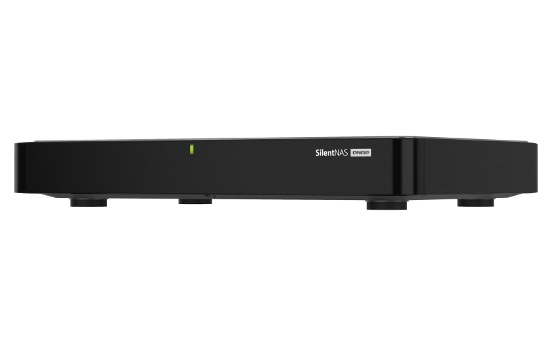 QNAP - 2-Bay SATA fanless home NAS - HS-264 - Up to 2 SATA 6Gb/s, 3Gb/s - Intel Celeron - N5105 4-core/4-thread - Processor frequency 2.9 GHz - 8 GB - N/A