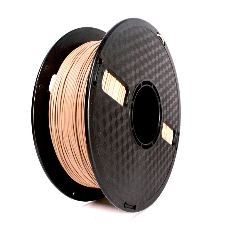 Flashforge Filament, PLA - 3DP-PLA-WD-01-NAT - 1.75 mm diameter, 1kg/spool - Wood natural