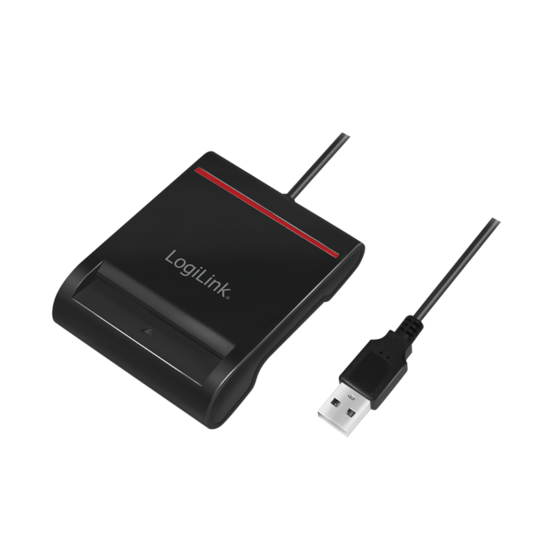 Logilink - USB 2.0 card reader, for smart ID - CR0047 - Card Reader