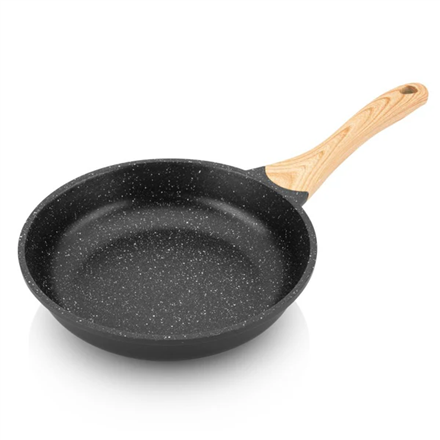 ETA - Pan - ETA792990000 TITANIUM II - Universal - Diameter 24 cm - Electric, induction, gas, glass ceramics - Suitable for induction hob - Fixed handle - Black