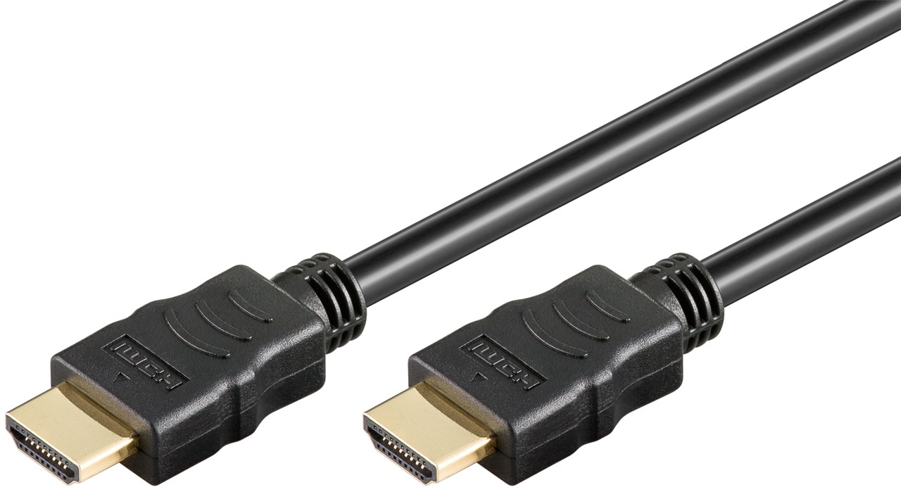 Goobay High Speed HDMI Cable with Ethernet - 0.5 m