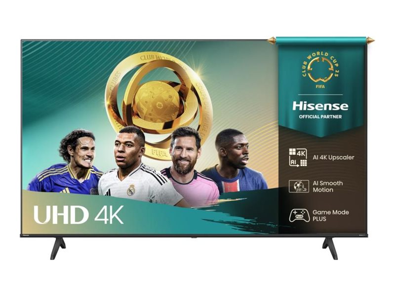 Hisense 65A6Q - 65 - Smart TV - VIDAA Smart OS - UHD - Black